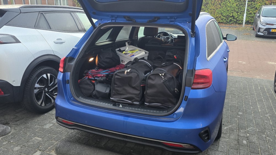 Pak je auto slim in voor de wintersport.